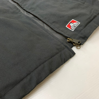 【中古品】【メンズ】 BENDAVIS ベンデイビス FULL ZIP WORK JACKET T-26380002 フルジップ ワークジャケット アウター ダブルジップ 中綿 142-260510-ko-15-tei サイズ：XL カラー：グレー 万代Net店