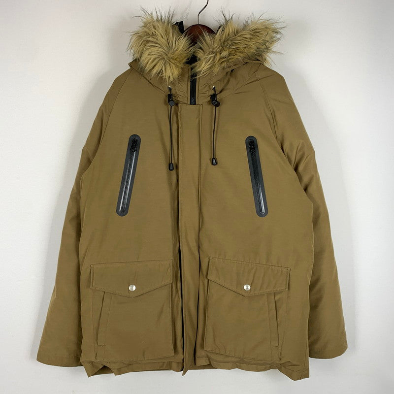 【中古品】【メンズ】 SCHOTT ショット SNOWKEL DOWNJACKET 3152034 スノーケル ダウンジャケット アウター ダウンパーカー 145-260510-ko-24-tei サイズ：XL カラー：ブラウン 万代Net店
