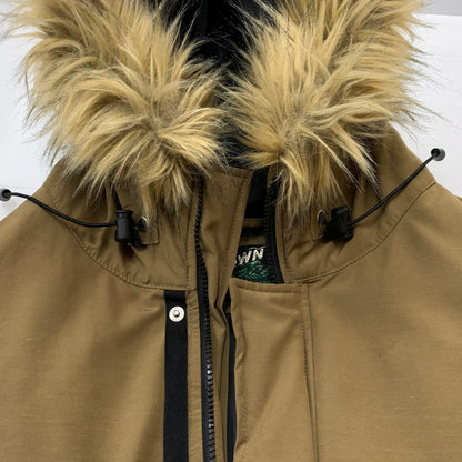 【中古品】【メンズ】 SCHOTT ショット SNOWKEL DOWNJACKET 3152034 スノーケル ダウンジャケット アウター ダウンパーカー 145-260510-ko-24-tei サイズ：XL カラー：ブラウン 万代Net店