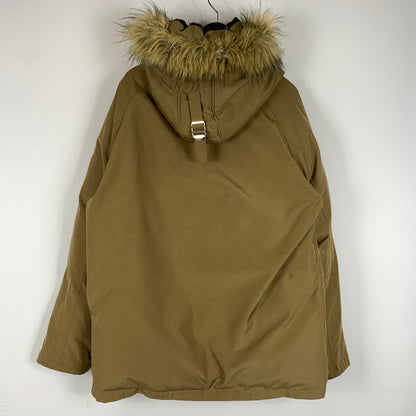 【中古品】【メンズ】 SCHOTT ショット SNOWKEL DOWNJACKET 3152034 スノーケル ダウンジャケット アウター ダウンパーカー 145-260510-ko-24-tei サイズ：XL カラー：ブラウン 万代Net店