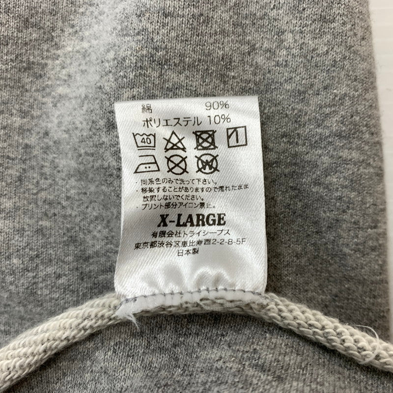 【中古品】【メンズ】 STANDARD CALIFORNIA スタンダードカリフォルニアUS COTTON BASEBALL LOGO SWEAT コットン ベースボール ロゴ スウェット トップス トレーナー 145-260510-ko-20-tei サイズ：XL カラー：グレー 万代Net店