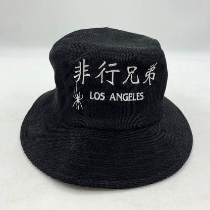 【中古品】【メンズ】 DELINQUENT BROS デリンクエントブロス CORDUROY BUCKET HAT コーデュロイ バケットハット 帽子 非行兄弟 185-260513-ko-23-tei カラー：ブラック 万代Net店