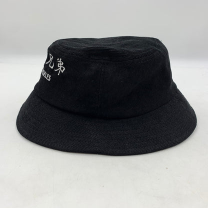 【中古品】【メンズ】 DELINQUENT BROS デリンクエントブロス CORDUROY BUCKET HAT コーデュロイ バケットハット 帽子 非行兄弟 185-260513-ko-23-tei カラー：ブラック 万代Net店