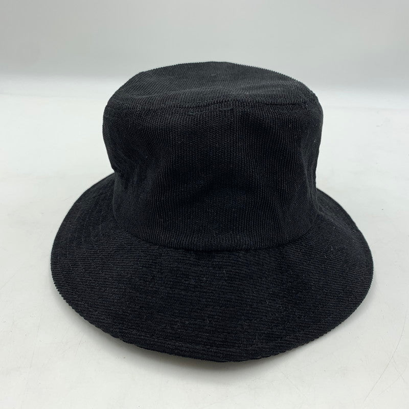 【中古品】【メンズ】 DELINQUENT BROS デリンクエントブロス CORDUROY BUCKET HAT コーデュロイ バケットハット 帽子 非行兄弟 185-260513-ko-23-tei カラー：ブラック 万代Net店