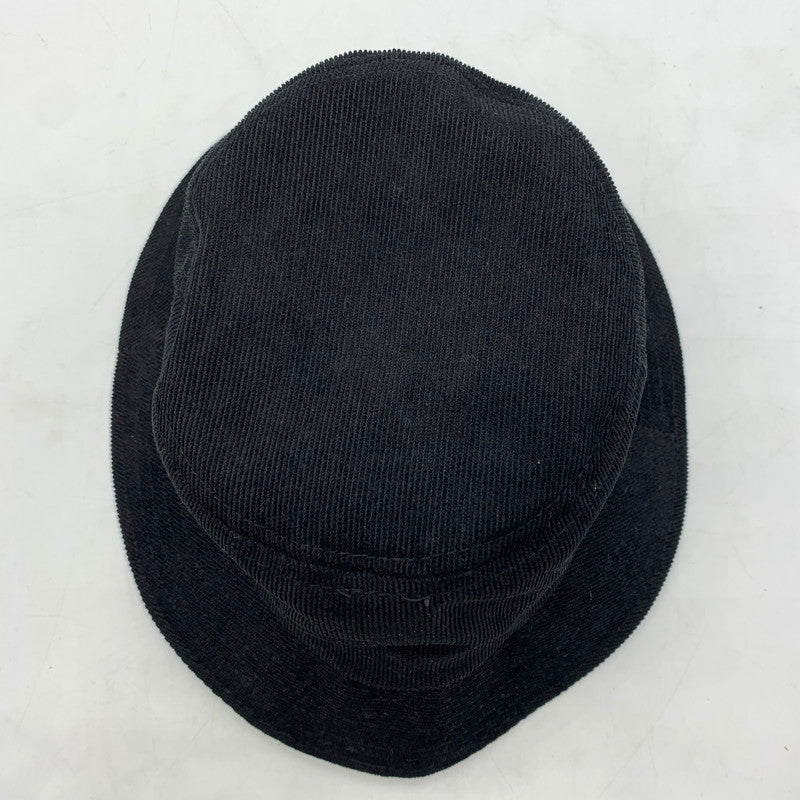 【中古品】【メンズ】 DELINQUENT BROS デリンクエントブロス CORDUROY BUCKET HAT コーデュロイ バケットハット 帽子 非行兄弟 185-260513-ko-23-tei カラー：ブラック 万代Net店