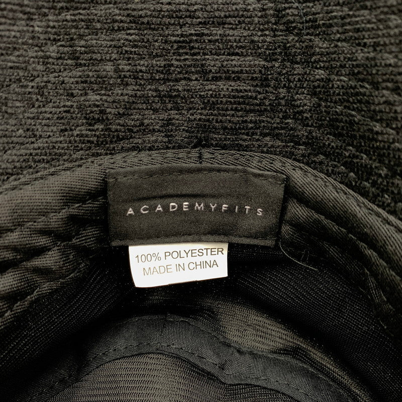 【中古品】【メンズ】 DELINQUENT BROS デリンクエントブロス CORDUROY BUCKET HAT コーデュロイ バケットハット 帽子 非行兄弟 185-260513-ko-23-tei カラー：ブラック 万代Net店