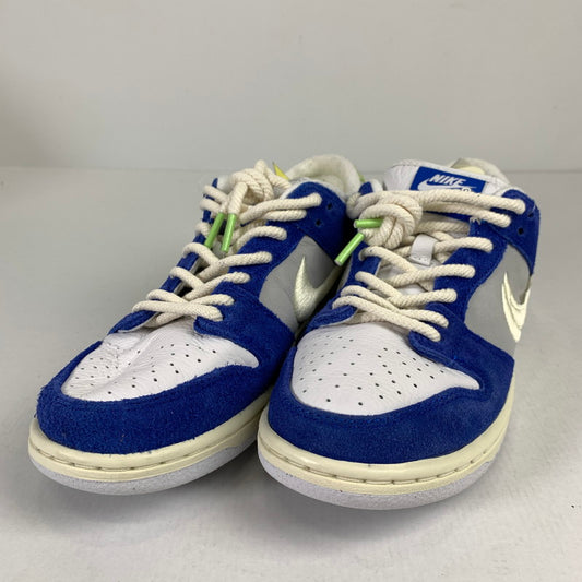 【中古品】【メンズ】 NIKE SB×FLY STREETWEAR ナイキ SB×フライ ストリートウェア DQ5130-400 DUNK LOW ”GARDENIA" ダンクロー ガーデニア スニーカー 靴 160-260515-ky-13-teih サイズ：24.5cm カラー：ホワイト 万代Net店