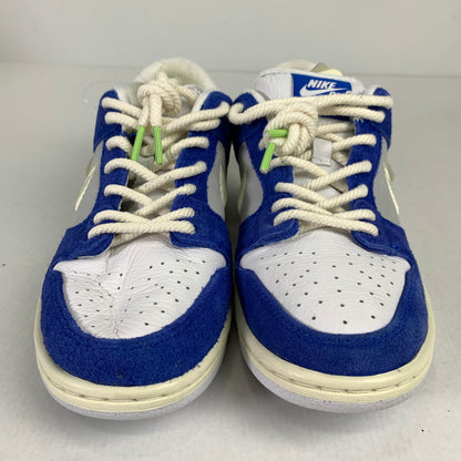 【中古品】【メンズ】 NIKE SB×FLY STREETWEAR ナイキ SB×フライ ストリートウェア DQ5130-400 DUNK LOW ”GARDENIA" ダンクロー ガーデニア スニーカー 靴 160-260515-ky-13-teih サイズ：24.5cm カラー：ホワイト 万代Net店