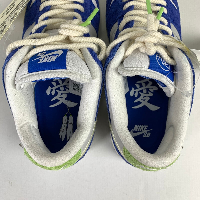 【中古品】【メンズ】 NIKE SB×FLY STREETWEAR ナイキ SB×フライ ストリートウェア DQ5130-400 DUNK LOW ”GARDENIA" ダンクロー ガーデニア スニーカー 靴 160-260515-ky-13-teih サイズ：24.5cm カラー：ホワイト 万代Net店
