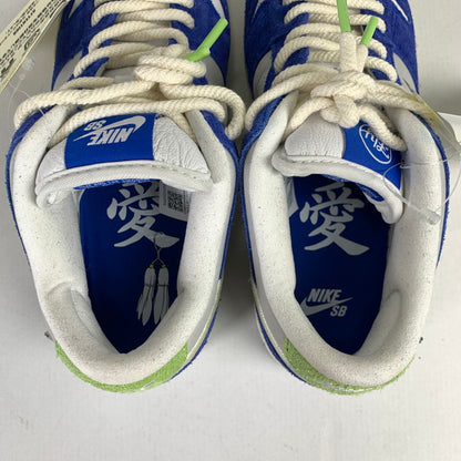 【中古品】【メンズ】 NIKE SB×FLY STREETWEAR ナイキ SB×フライ ストリートウェア DQ5130-400 DUNK LOW ”GARDENIA" ダンクロー ガーデニア スニーカー 靴 160-260515-ky-13-teih サイズ：24.5cm カラー：ホワイト 万代Net店