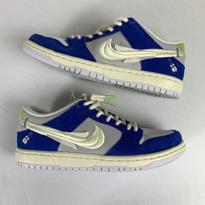【中古品】【メンズ】 NIKE SB×FLY STREETWEAR ナイキ SB×フライ ストリートウェア DQ5130-400 DUNK LOW ”GARDENIA" ダンクロー ガーデニア スニーカー 靴 160-260515-ky-13-teih サイズ：24.5cm カラー：ホワイト 万代Net店