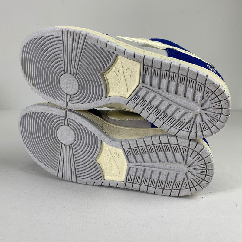【中古品】【メンズ】 NIKE SB×FLY STREETWEAR ナイキ SB×フライ ストリートウェア DQ5130-400 DUNK LOW ”GARDENIA" ダンクロー ガーデニア スニーカー 靴 160-260515-ky-13-teih サイズ：24.5cm カラー：ホワイト 万代Net店