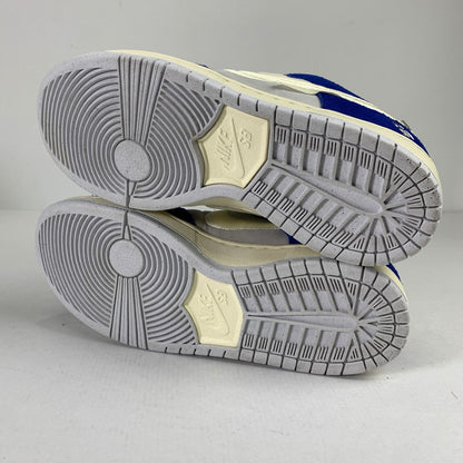 【中古品】【メンズ】 NIKE SB×FLY STREETWEAR ナイキ SB×フライ ストリートウェア DQ5130-400 DUNK LOW ”GARDENIA" ダンクロー ガーデニア スニーカー 靴 160-260515-ky-13-teih サイズ：24.5cm カラー：ホワイト 万代Net店