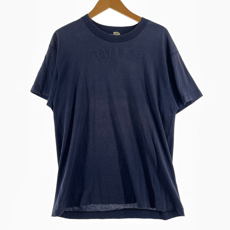 【中古品】【メンズ】 SCREEN STARS スクリーン スターズ 90's BOB RAYOT'S TEE 90年代 ボブ レイオッツ 半袖 トップス 145-260805-sa-04-tei サイズ：L カラー：ネイビー 万代Net店