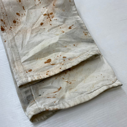 【現状渡し品】【メンズ】 DICKIES ディッキーズ × SHERWIN WILLIAMS シャーウィンウィリアムズ 別注 コラボ PAINT PROCESSING PAINTER PANTS ペイント プロセッシング ペインター パンツ ボトムス 加工パンツ 156-260510-ko-28-tei サイズ：36 カラー：ホワイト 万代Net店