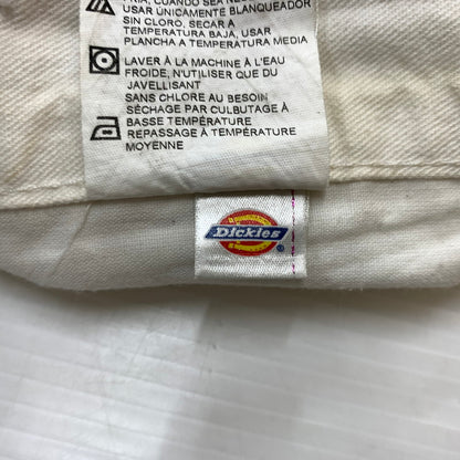 【現状渡し品】【メンズ】 DICKIES ディッキーズ × SHERWIN WILLIAMS シャーウィンウィリアムズ 別注 コラボ PAINT PROCESSING PAINTER PANTS ペイント プロセッシング ペインター パンツ ボトムス 加工パンツ 156-260510-ko-28-tei サイズ：36 カラー：ホワイト 万代Net店