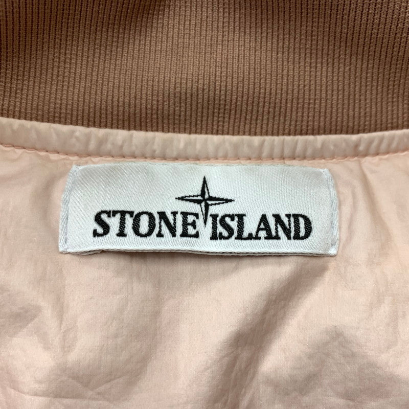 【中古品】【メンズ】 STONE ISLAND ストーンアイランド BOMBER JACKET K1S154100004 S0A21 ボンバー ジャケット アウター MA-1 141-260510-ko-23-tei サイズ：M カラー：ピンク 万代Net店