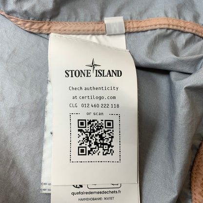 【中古品】【メンズ】 STONE ISLAND ストーンアイランド BOMBER JACKET K1S154100004 S0A21 ボンバー ジャケット アウター MA-1 141-260510-ko-23-tei サイズ：M カラー：ピンク 万代Net店