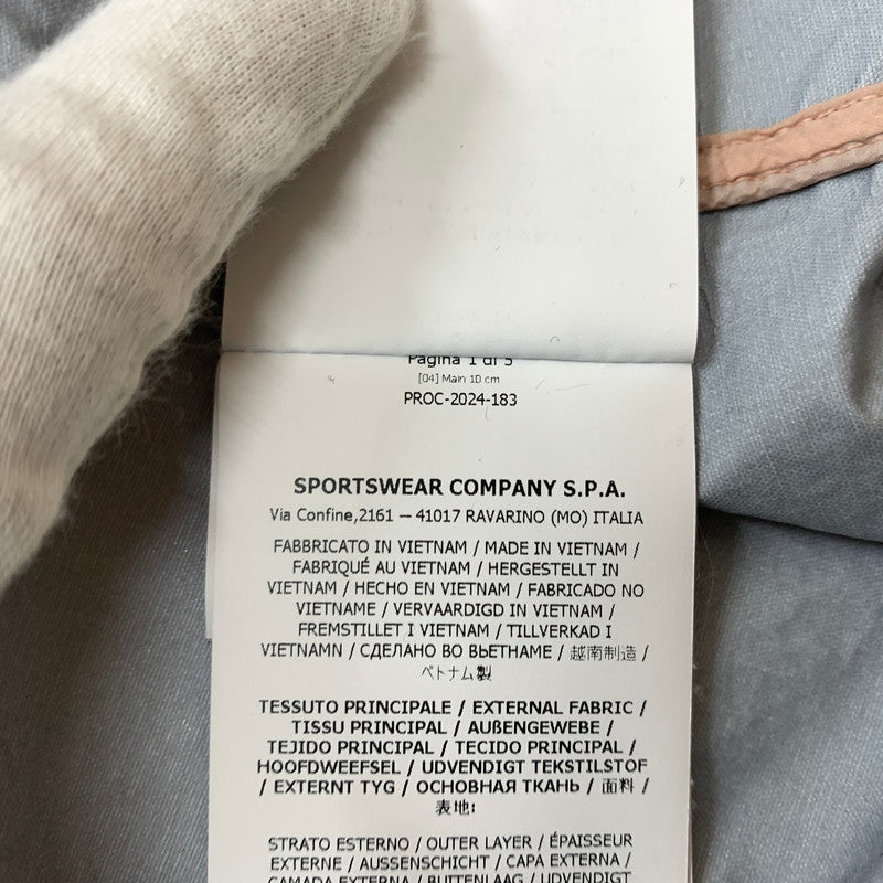 【中古品】【メンズ】 STONE ISLAND ストーンアイランド BOMBER JACKET K1S154100004 S0A21 ボンバー ジャケット アウター MA-1 141-260510-ko-23-tei サイズ：M カラー：ピンク 万代Net店