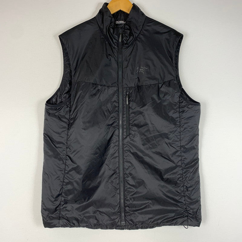 【中古品】【メンズ】 ARC'TERY アークテリクス BATTING VEST X000006767-142584 バッティング ベスト ライトアウター 中綿ベスト 144-260510-ko-01-tei サイズ：L カラー：ブラック 万代Net店