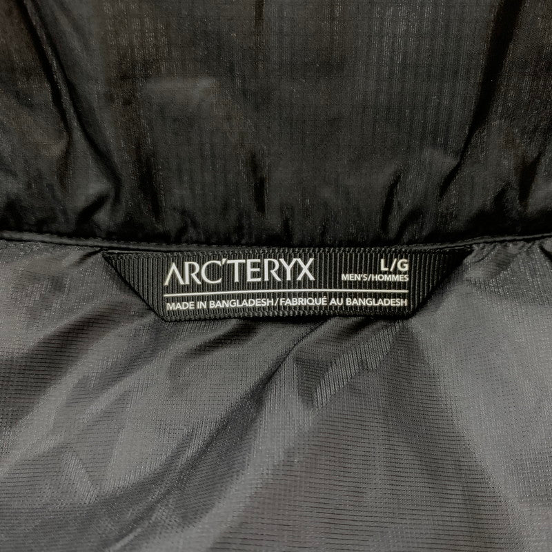 【中古品】【メンズ】 ARC'TERY アークテリクス BATTING VEST X000006767-142584 バッティング ベスト ライトアウター 中綿ベスト 144-260510-ko-01-tei サイズ：L カラー：ブラック 万代Net店