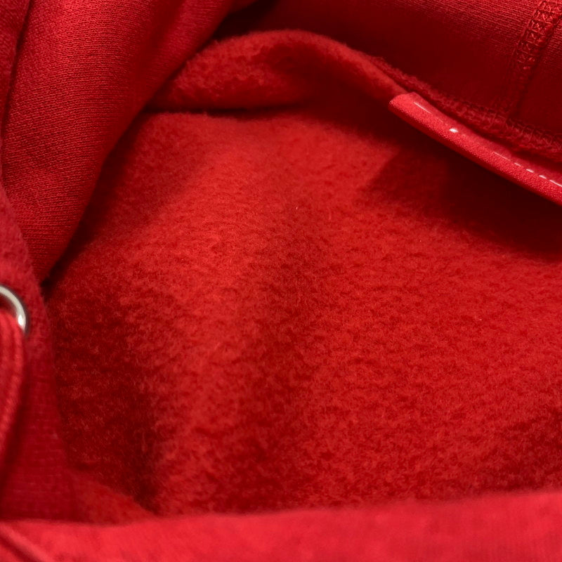 【中古品】【メンズ】 SUPREME シュプリーム GHOSTFACE ARC HOODED SWEATSHIRT ゴーストフェイス フーディ スウェットシャツ トップス プルオーバーパーカー 149-260513-ko-01-tei サイズ：L カラー：レッド 万代Net店