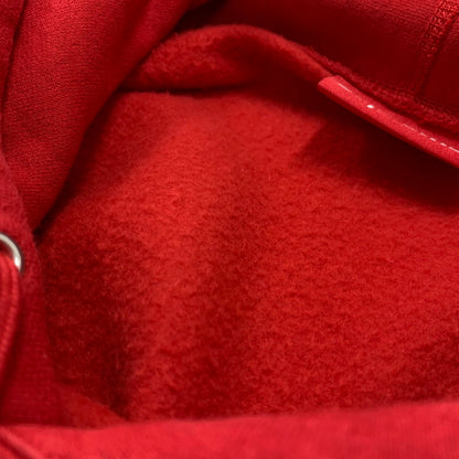 【中古品】【メンズ】 SUPREME シュプリーム GHOSTFACE ARC HOODED SWEATSHIRT ゴーストフェイス フーディ スウェットシャツ トップス プルオーバーパーカー 149-260513-ko-01-tei サイズ：L カラー：レッド 万代Net店