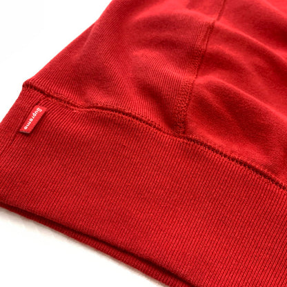 【中古品】【メンズ】 SUPREME シュプリーム GHOSTFACE ARC HOODED SWEATSHIRT ゴーストフェイス フーディ スウェットシャツ トップス プルオーバーパーカー 149-260513-ko-01-tei サイズ：L カラー：レッド 万代Net店