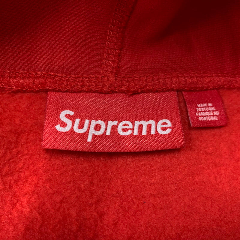 【中古品】【メンズ】 SUPREME シュプリーム GHOSTFACE ARC HOODED SWEATSHIRT ゴーストフェイス フーディ スウェットシャツ トップス プルオーバーパーカー 149-260513-ko-01-tei サイズ：L カラー：レッド 万代Net店