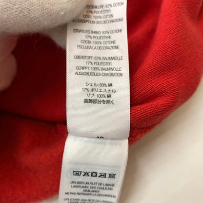 【中古品】【メンズ】 SUPREME シュプリーム GHOSTFACE ARC HOODED SWEATSHIRT ゴーストフェイス フーディ スウェットシャツ トップス プルオーバーパーカー 149-260513-ko-01-tei サイズ：L カラー：レッド 万代Net店