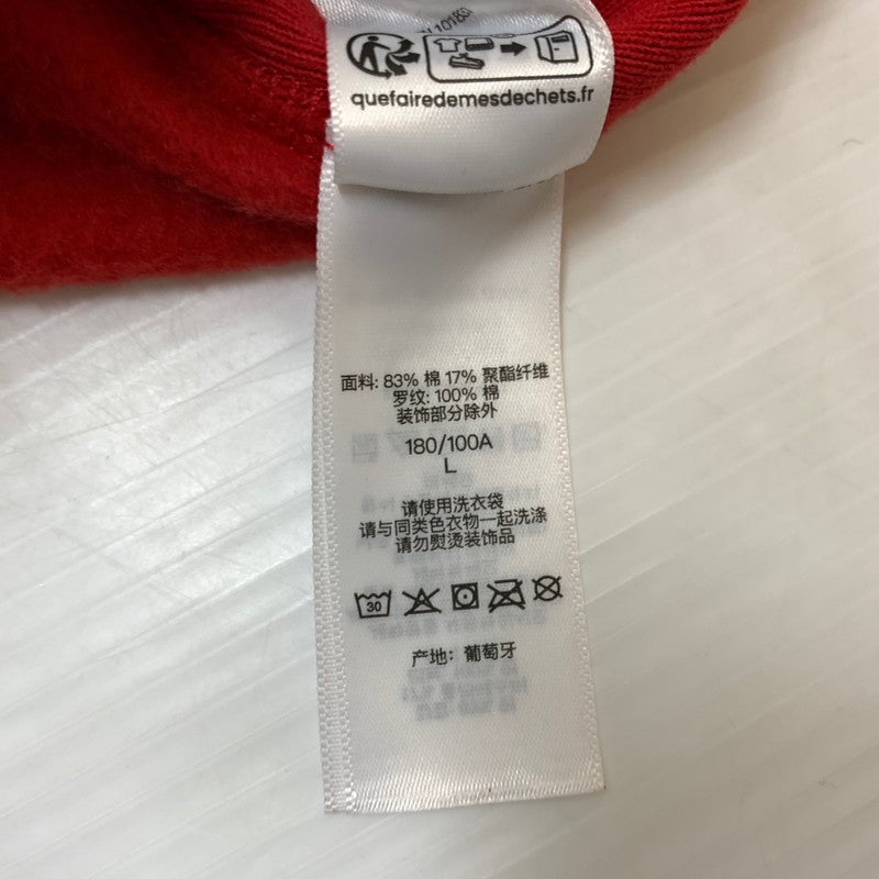 【中古品】【メンズ】 SUPREME シュプリーム GHOSTFACE ARC HOODED SWEATSHIRT ゴーストフェイス フーディ スウェットシャツ トップス プルオーバーパーカー 149-260513-ko-01-tei サイズ：L カラー：レッド 万代Net店