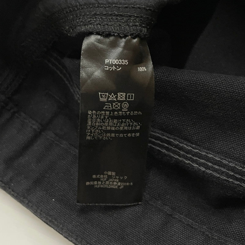 【中古品】【メンズ】 HUF ハフ MASON PANTS PT00335 メイソン パンツ ボトムス 153-260513-yo-16-fuzh サイズ：32 カラー：ブラック 万代Net店
