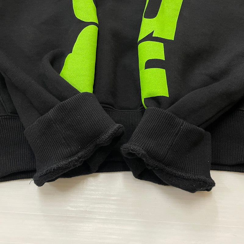 【中古品】【メンズ】 HUF ハフ MEGABLAST HOODIE メガブラスト フーディ 長袖 トップス プルオーバーパーカー 142-260513-yo-21-tei サイズ：L カラー：ブラック 万代Net店