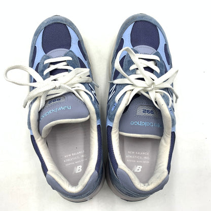 【中古品】【メンズ】 NEW BALANCE ニューバランス U992TO "DUSK SHOWER DREAM STATE PEARL GREY" ダスクシャワー ドリームステート パールグレー スニーカー 靴 162-260618-ko-09-tei サイズ：26.5cm カラー：ブルー 万代Net店