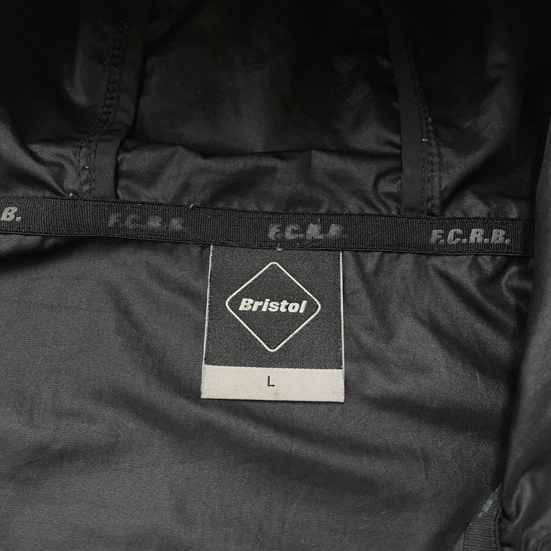 【中古品】【メンズ】 FCRB エフシーアールビー TRAINING ANORAK SPONSORED BY FRAGMENT FCRB-189115 トレーニング アノラック スポンサード バイ フラグメント ジャケット ライトアウター 142-260513-yo-19-tei サイズ：L カラー：ブラック 万代Net店