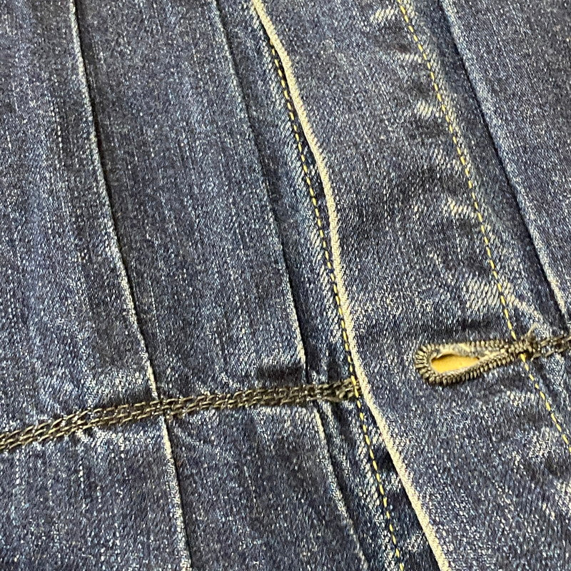 【中古品】【メンズ】 UNITED ARROWS & SONS ユナイテッドアローズ アンド サンズ DENIM TRUCKER JACKET 5525-299-0775 デニム トラッカージャケット アウター Gジャン デニムジャケット 147-260518-ks-15-tei サイズ：L カラー：インディゴ 万代Net店