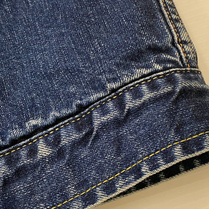 【中古品】【メンズ】 UNITED ARROWS & SONS ユナイテッドアローズ アンド サンズ DENIM TRUCKER JACKET 5525-299-0775 デニム トラッカージャケット アウター Gジャン デニムジャケット 147-260518-ks-15-tei サイズ：L カラー：インディゴ 万代Net店