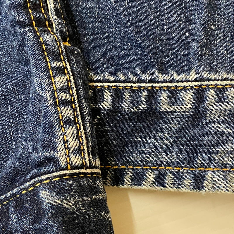 【中古品】【メンズ】 UNITED ARROWS & SONS ユナイテッドアローズ アンド サンズ DENIM TRUCKER JACKET 5525-299-0775 デニム トラッカージャケット アウター Gジャン デニムジャケット 147-260518-ks-15-tei サイズ：L カラー：インディゴ 万代Net店