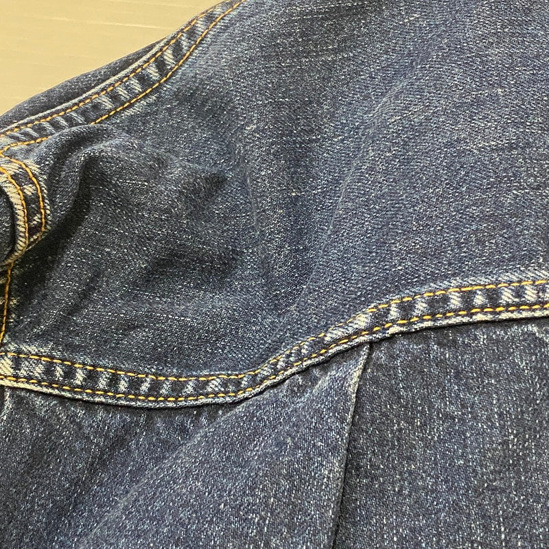 【中古品】【メンズ】 UNITED ARROWS & SONS ユナイテッドアローズ アンド サンズ DENIM TRUCKER JACKET 5525-299-0775 デニム トラッカージャケット アウター Gジャン デニムジャケット 147-260518-ks-15-tei サイズ：L カラー：インディゴ 万代Net店
