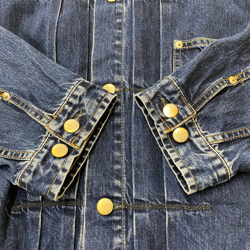 【中古品】【メンズ】 UNITED ARROWS & SONS ユナイテッドアローズ アンド サンズ DENIM TRUCKER JACKET 5525-299-0775 デニム トラッカージャケット アウター Gジャン デニムジャケット 147-260518-ks-15-tei サイズ：L カラー：インディゴ 万代Net店