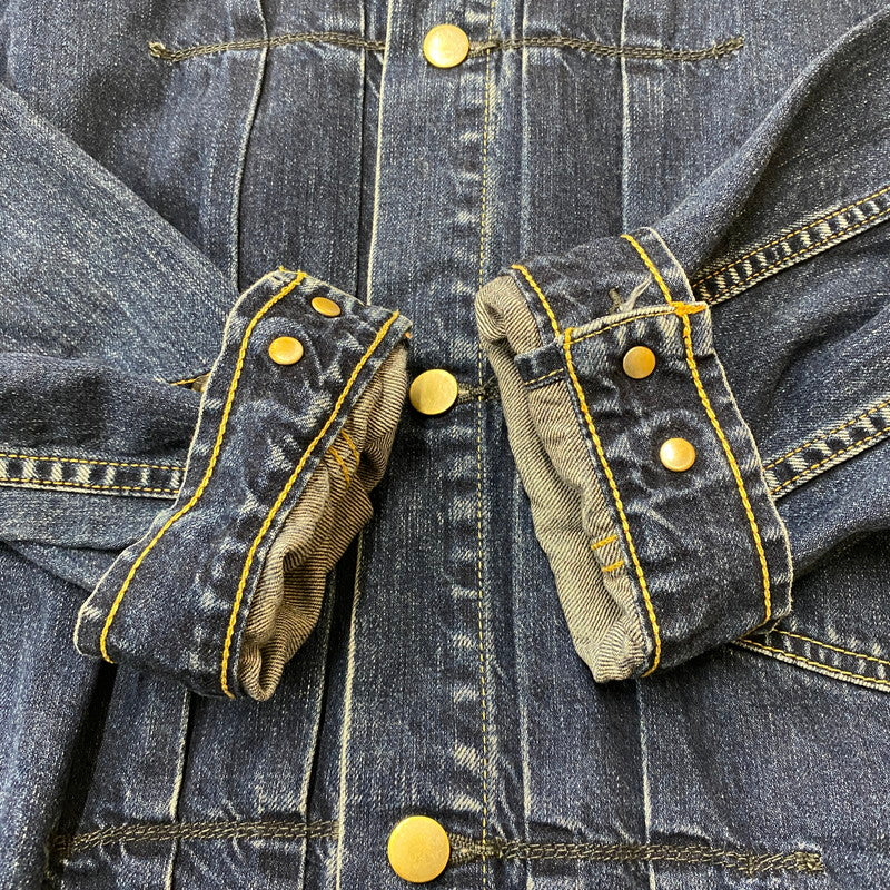【中古品】【メンズ】 UNITED ARROWS & SONS ユナイテッドアローズ アンド サンズ DENIM TRUCKER JACKET 5525-299-0775 デニム トラッカージャケット アウター Gジャン デニムジャケット 147-260518-ks-15-tei サイズ：L カラー：インディゴ 万代Net店