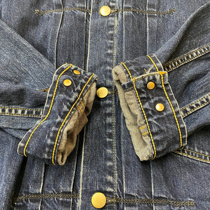 【中古品】【メンズ】 UNITED ARROWS & SONS ユナイテッドアローズ アンド サンズ DENIM TRUCKER JACKET 5525-299-0775 デニム トラッカージャケット アウター Gジャン デニムジャケット 147-260518-ks-15-tei サイズ：L カラー：インディゴ 万代Net店