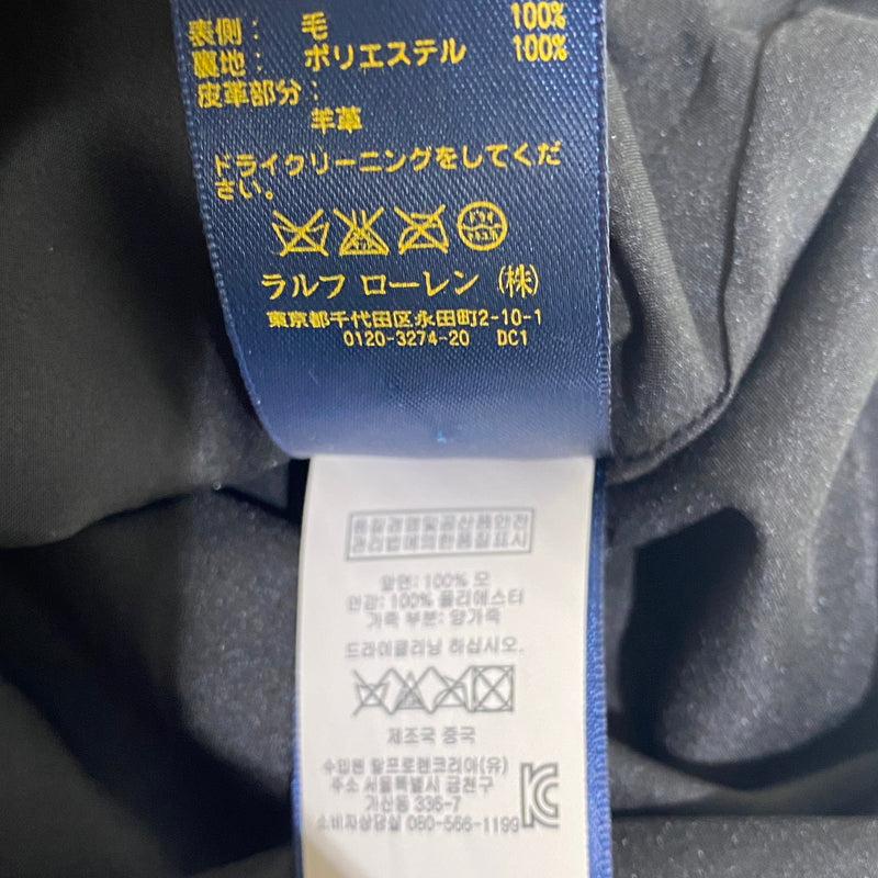 【中古品】【レディース】 POLO RALPH LAUREN ラルフローレン ウールプリーツスカート 171-260810-nm-52-tei カラー：ダークブラウン系 万代Net店