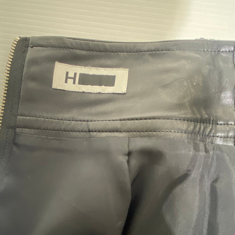 【中古品】【レディース】 H / UNITED ARROWS ユナイテッドアローズ フェイクレザースカート ロングスカート 171-260810-nm-54-tei サイズ：SMALL カラー：ブラック 万代Net店