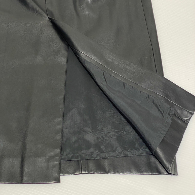 【中古品】【レディース】 H / UNITED ARROWS ユナイテッドアローズ フェイクレザースカート ロングスカート 171-260810-nm-54-tei サイズ：SMALL カラー：ブラック 万代Net店