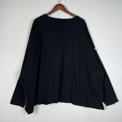 【中古品】【メンズ】 SEE SEE シーシー BOATNECK LS TEE ボートネック ロングスリーブ Tシャツ 長袖 トップス 140-260513-yo-03-tei サイズ：XL カラー：ブラック 万代Net店