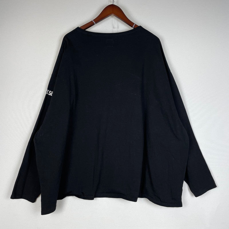 【中古品】【メンズ】 SEE SEE シーシー BOATNECK LS TEE ボートネック ロングスリーブ Tシャツ 長袖 トップス 140-260513-yo-03-tei サイズ：XL カラー：ブラック 万代Net店