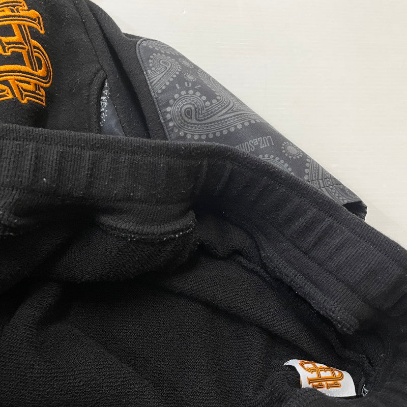 【中古品】【メンズ】 SEE SEE シーシー × LUZeSOMBRA ルースイソンブラ 別注 コラボ SWEAT PANTS スウェットパンツ ボトムス 151-260513-yo-18-tei サイズ：XL カラー：ブラック 万代Net店