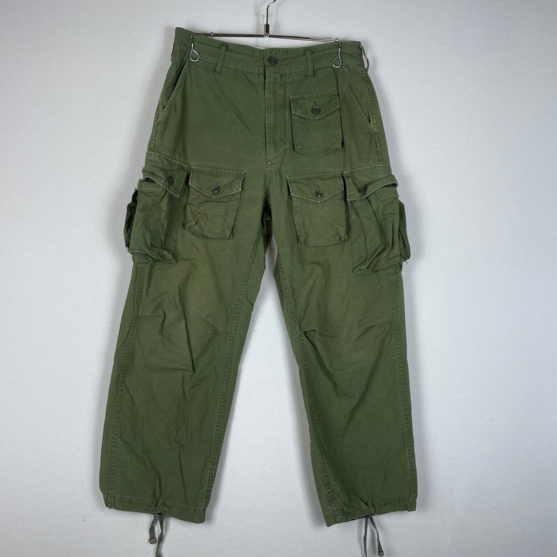 【中古品】【メンズ】 ENGINEERED GARMENTS エンジニアードガーメンツ MULTI POCKET CARGO PANTS マルチ ポケット カーゴパンツ ボトムス 151-260513-yo-17-tei サイズ：XS カラー：カーキ 万代Net店