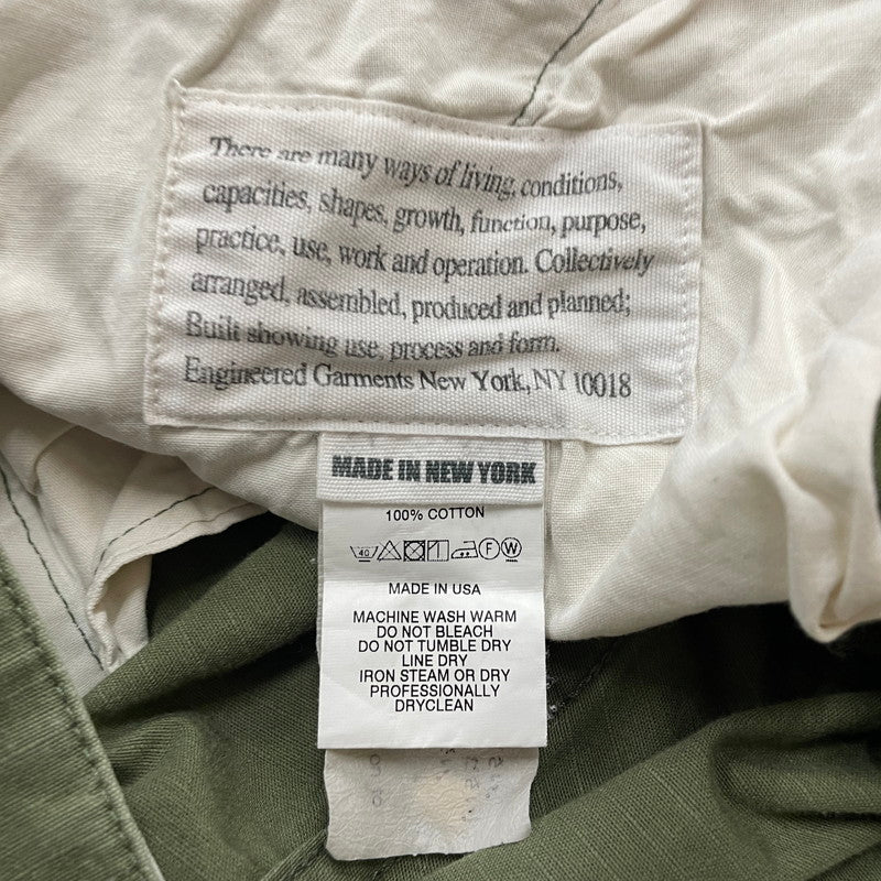【中古品】【メンズ】 ENGINEERED GARMENTS エンジニアードガーメンツ MULTI POCKET CARGO PANTS マルチ ポケット カーゴパンツ ボトムス 151-260513-yo-17-tei サイズ：XS カラー：カーキ 万代Net店